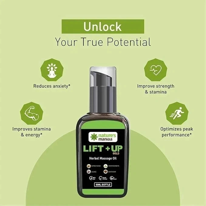 Mens Vitality Oil 50ml Natural Herbal Wellness Formula for Men Freshness Support gallery
