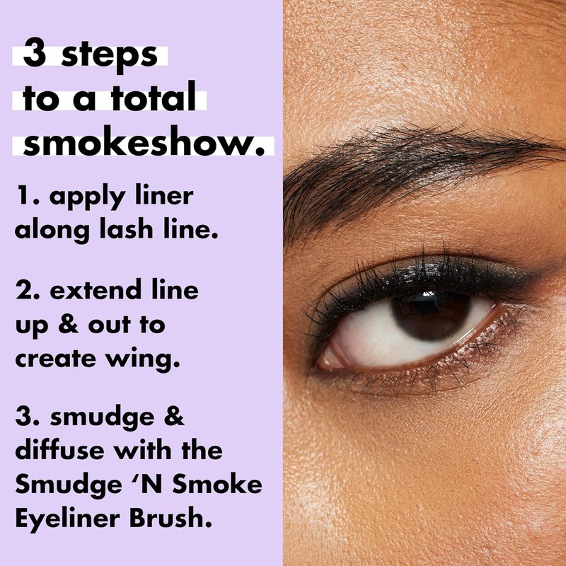 e.l.f. Smoky Kohl Eyeliner - Black Velvet. Vegan, bold, long-lasting. gallery