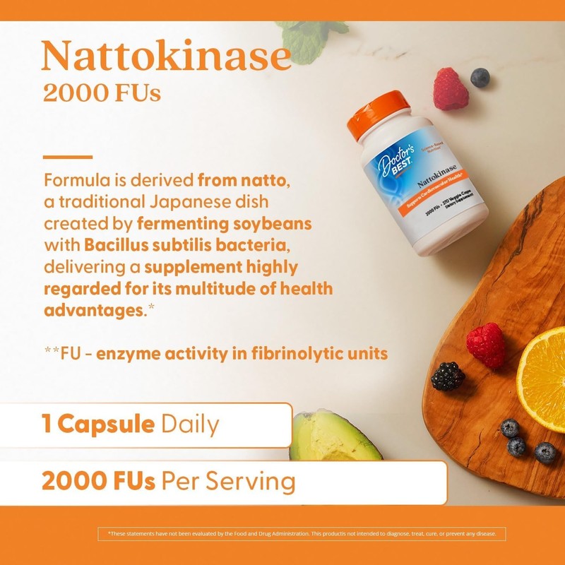 270 Capsules of Nattokinase - Supports Heart Health & Normal Circulation gallery