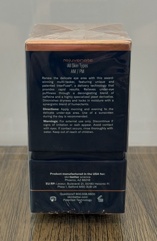 SkinBetter Science InterFuse Treatment Cream EYE 0.5oz/15ml *Brand New Sealed* gallery