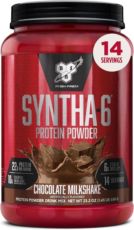 SYNTHA-6 Premium Protein Powder Chocolate Milkshake 1.45 Pound Whey Isolate