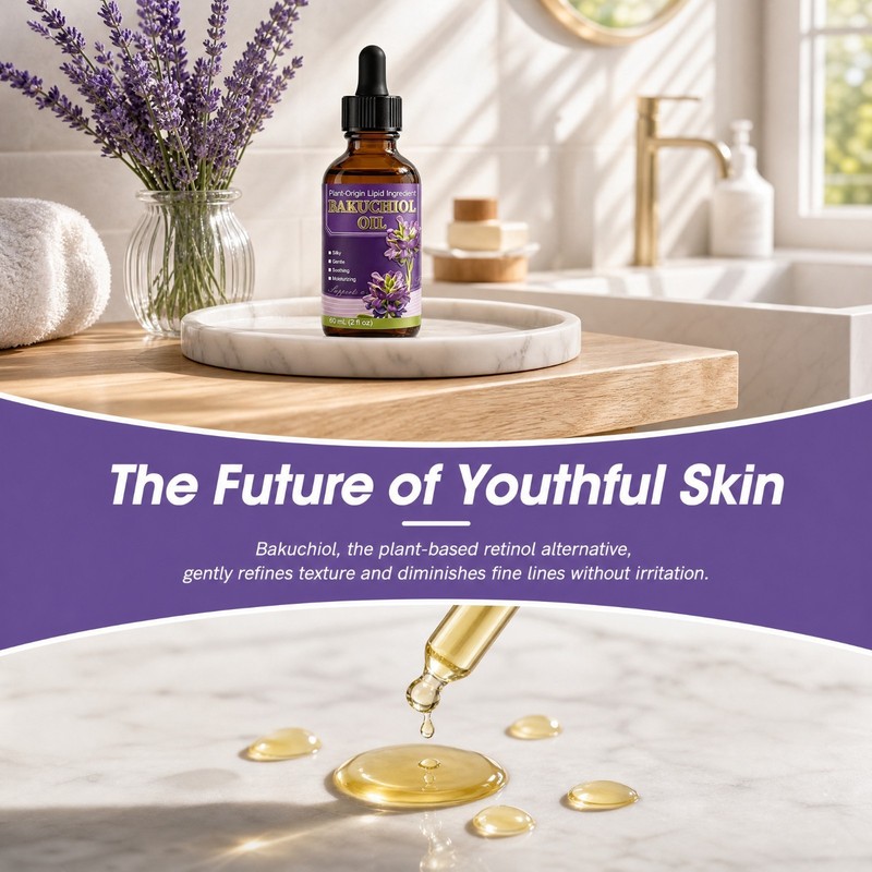Bakuchiol Facial Oil Plant Retinol Alternative Jojoba Oil Vitamin E 2oz gallery