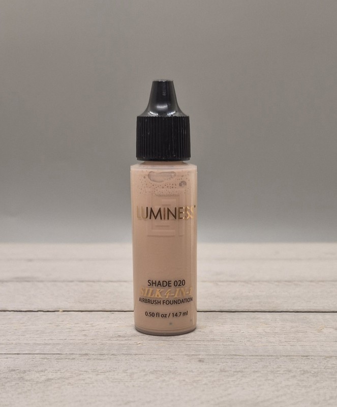 Luminess Airbrush Silk 4-In-1 Shade 2 Foundation .50oz UNSEALED