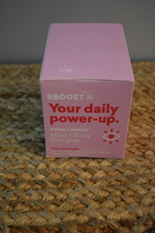 EBOOST Super Powder Pink Lemonade 20 pckts fast shipping