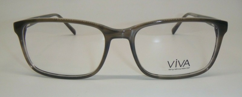 VIVA Eyewear VV4044 Grey 020 Wide Plastic Optical Eyeglasses Frame 58-18-150 RX