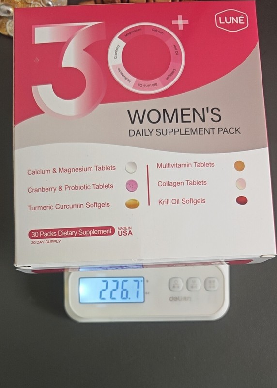 Multivitamin for Women with Vitamin A,B,C,D3,E,K2,Biotin, Collagen,Krill Oil gallery