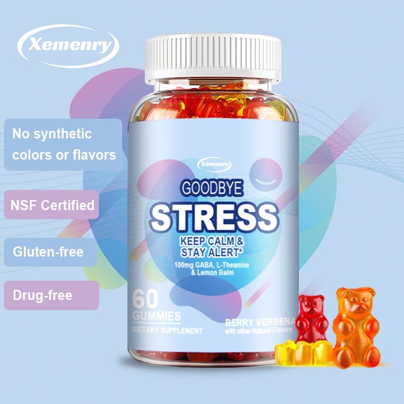 Goodbye Stress - GABA, L-Theanine, Anxiety Relief, Sleep Support, Brain Health gallery
