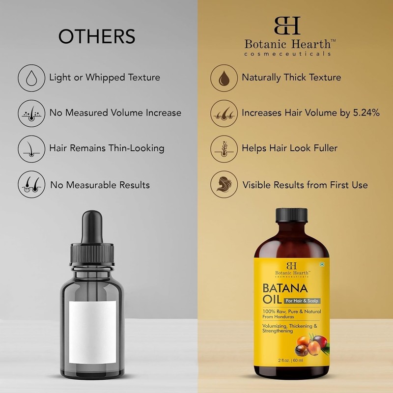 Batana Oil for Hair Growth & Hair Treatment Oils 4 Fl Oz | Dr Sebi Inspired, ... gallery