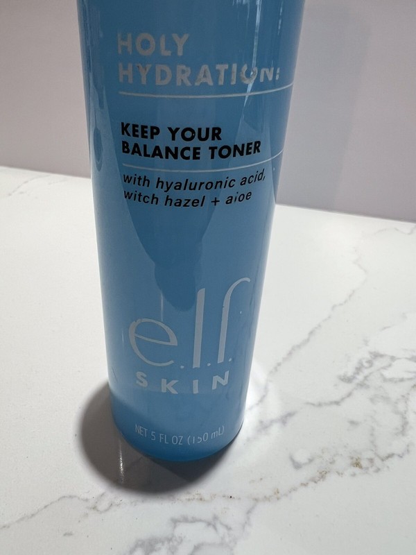 e.l.f. Skin Holy Hydration Keep Your Balance Toner w/ Hyaluronic Hazel 5 fl oz
