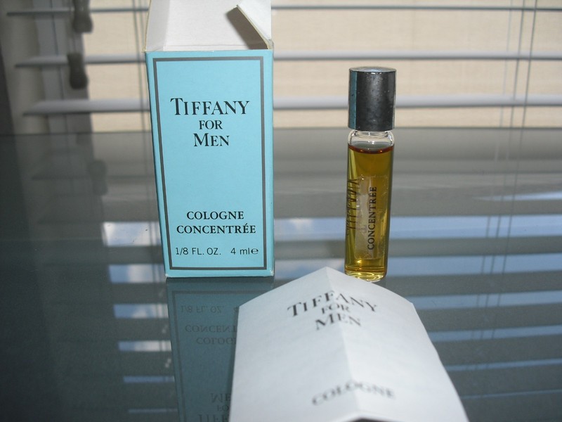 TIFFANY & CO For Men Cologne CONCENTRATE 1/8 oz-4 ml Splash MINI