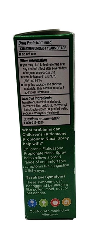 CVS Children’s Fluticasone Propionate Nasal Spray 72 Sprays 50 mcg Exp 6/2026 gallery