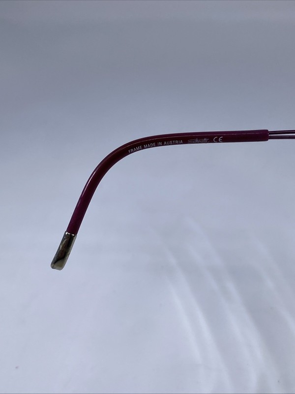 SILHOUETTE 5521 70 4040 Austria Pink Rimless 17-135mm Eyeglasses Frame gallery