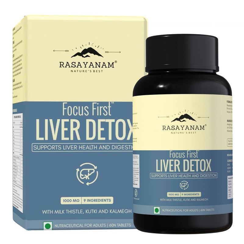 Rasayanam Liver Detox Supplement | Pack of 2 x 60N
