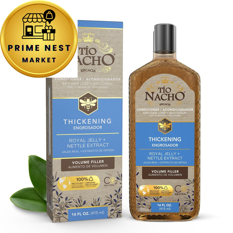 Tio Nacho Thickening Conditioner with Royal Jelly 14 Fl Oz (Pack of 1), BLUE