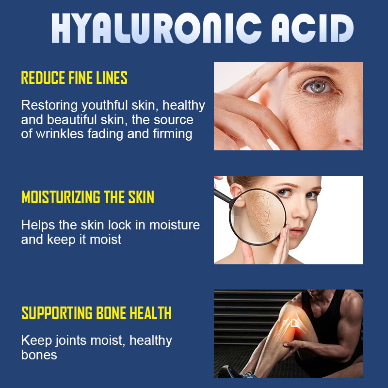 Umary Alternative Hyaluronic Acid 850mg Capsules Vitamin C Joint and Skin Health gallery