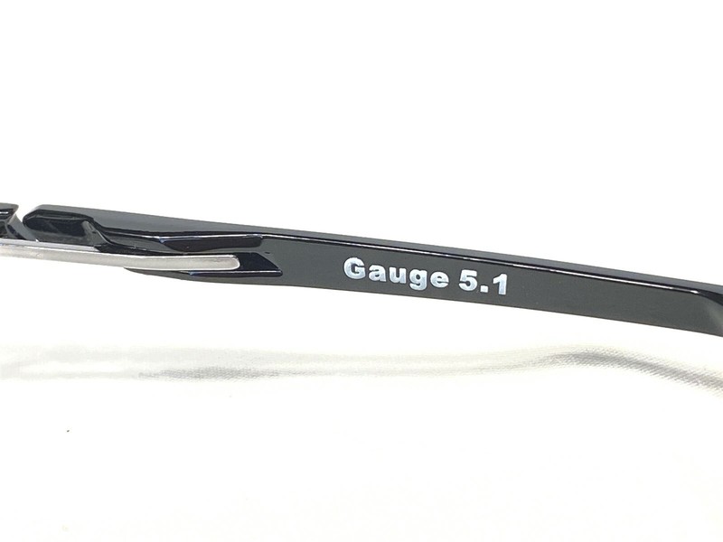 NEW Oakley Gauge 5.1 OX5125-0452 Mens Polished Black Eyeglasses Frames 52/17~142 gallery