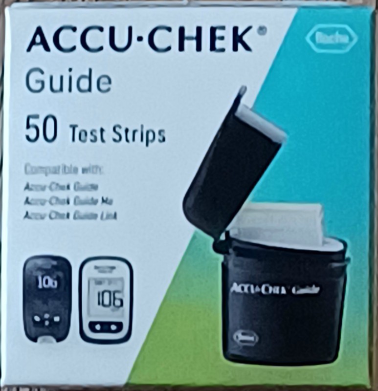 ACCU-CHEK Guide Test Strips Exp 7/17/2027+ 50 Ct. New Box FREE SHIPPING!