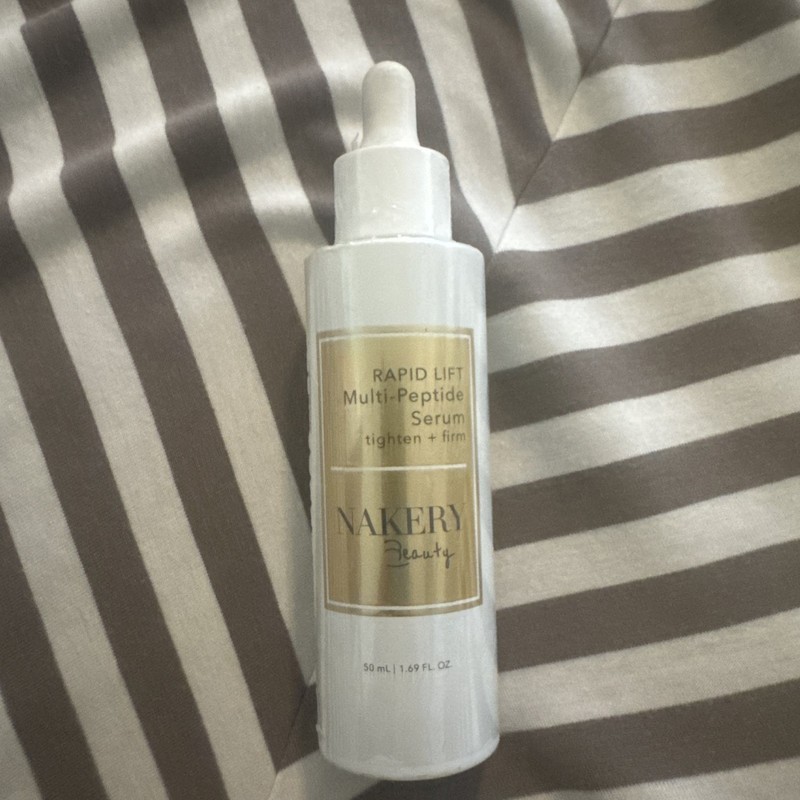 Nakery Beauty Rapid Lift Multi Peptide Serum Facelift in a Bottle Lifts Tightens