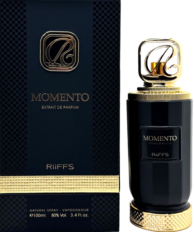 RIIFFS MOMENTO EXTRAIT DE PARFUM SPRAY UNISEX 3.4 Oz / 100 ml BRAND NEW ITEM!!!