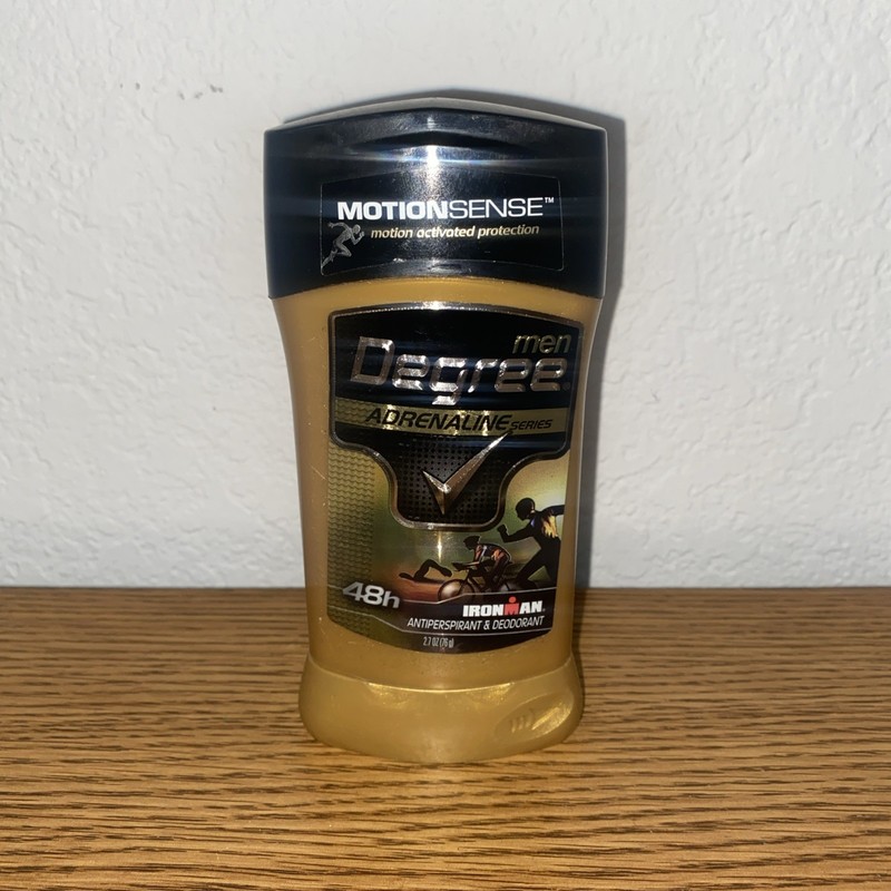 Brand New Degree Men Motion Sense Adrenaline Series Ironman Deodorant, 3 OZ