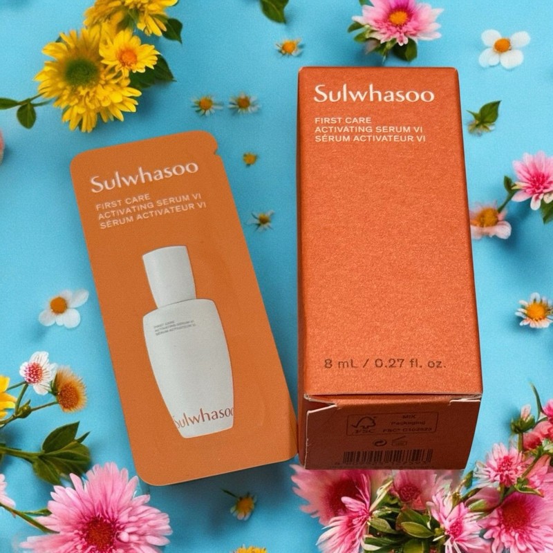 NEW Sulwhasoo (2) First Care Activating Serum VI Concentrated Ginseng Cream Mask