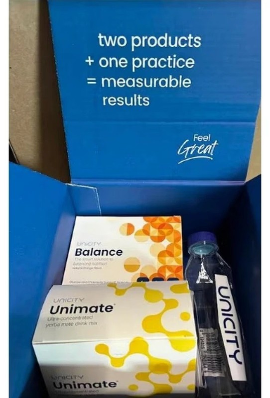 Unicity Duo Pack : 1 Box Orange + 1 Box Lemon + 1 Unicity Bottle