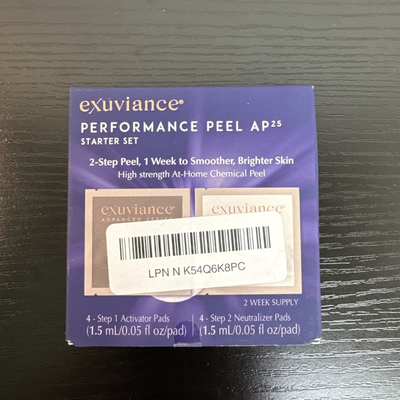Exuviance PERFORMANCE PEEL AP25 Starter Set High Strength Chemical Peel
