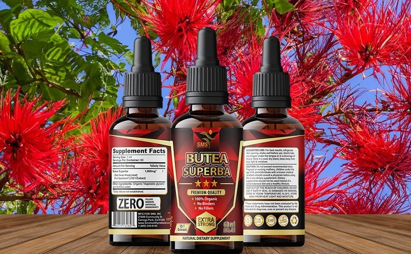 Butea Superba Tincture Herbal Drops Men's Dietary Supplement 2 Fl Oz By SMS gallery