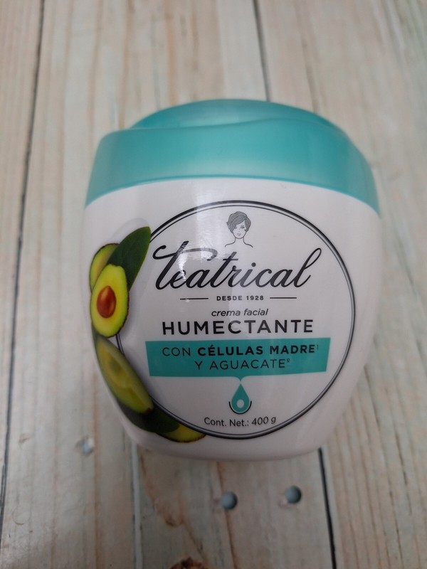 Teatrical Crema Celulas Madre Y Aguacate Humectante - Moisturizing Cream 400g