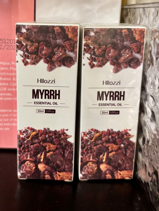 MYRRH Essential Oil – 1.01 Fl oz, 30 ml – Premium Oil with Glass Dropper