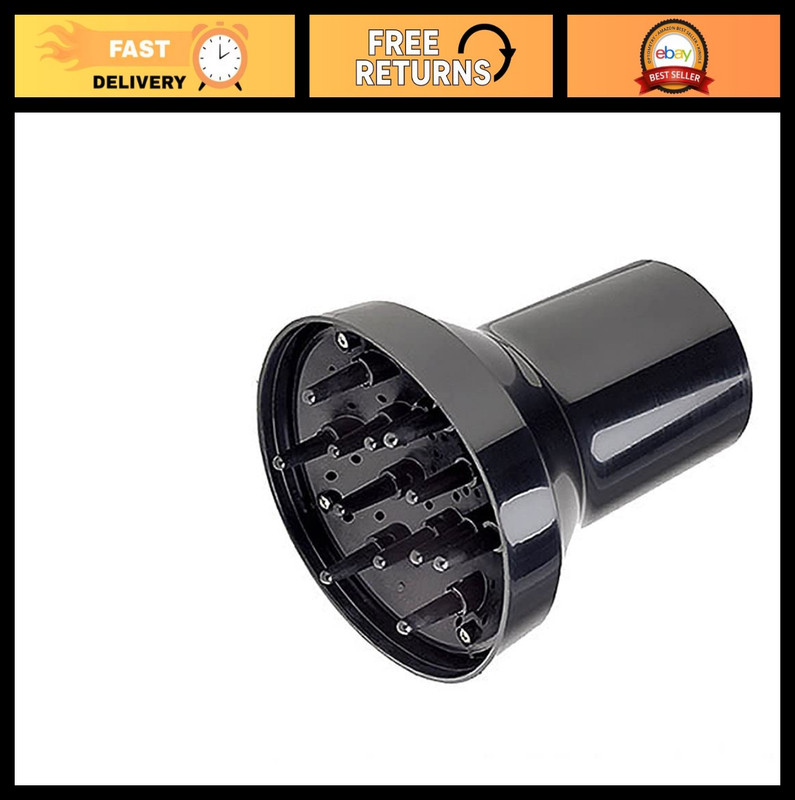Universal Hair Diffuser for Fast Drying & Styling – Compatible with Most Hairdry