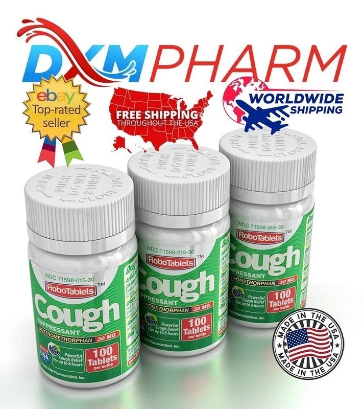 3 PACK Cough suppressant, 100 Tablets, 30mg