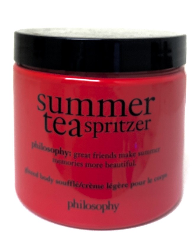 Philosophy Summer Tea Spritze Glazed Body Souffle/Cream 16 fl. oz