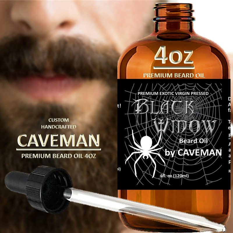 4oz Caveman™ Beard Taming Men Mustache Barber Grooming Style Growth Oil 14 Scent gallery