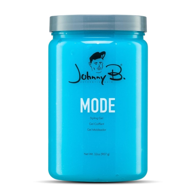 Johnny B Mode Styling hair Gel 32oz Strong Hold, High Shine, New