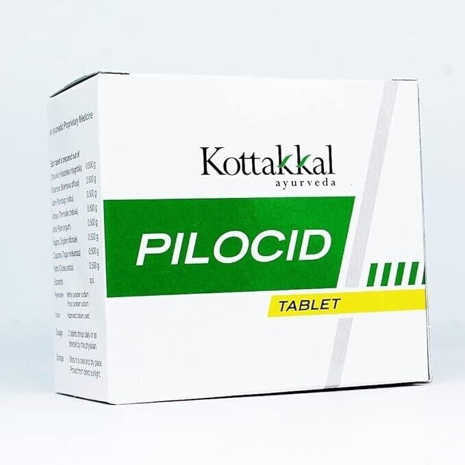 Kottakkal Ayurveda Pilocid Tablet, 100 Tablets, Ayurvedic free shipping gallery