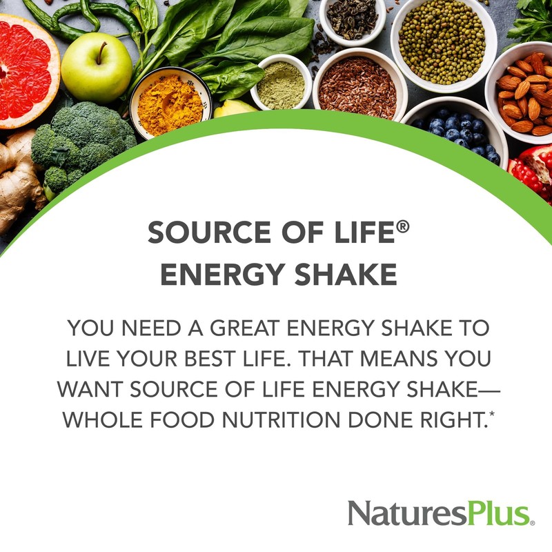 Naturesplus Source Of Life Energy Shake Creamy Granola - 2.2 Lbs Pack Of 2 - gallery
