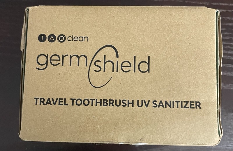 TAO Clean Germ Shield Travel Toothbrush UV Sanitizer New in Box