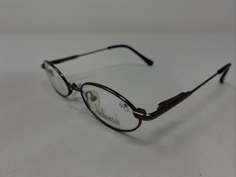 Fundamentals F500 GM 41-16-120 Gunmetal Metal Full Rim Eyeglasses Frame /B69 gallery