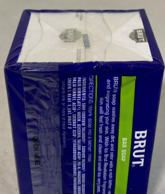 1 New Sealed Pack of 2 BRUT REVOLUTION FRAGRANCE BAR SOAP, 3.5 oz Each gallery