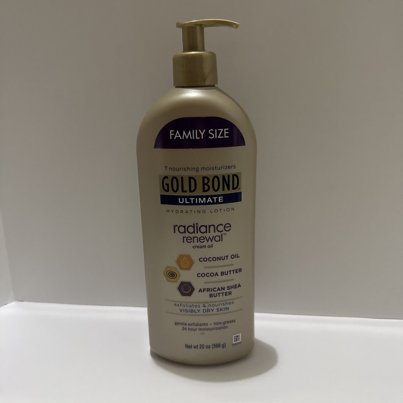 Gold Bond Radiance Renewal Hydrating Lotion for Visibly Dry Skin, 20 oz HTF