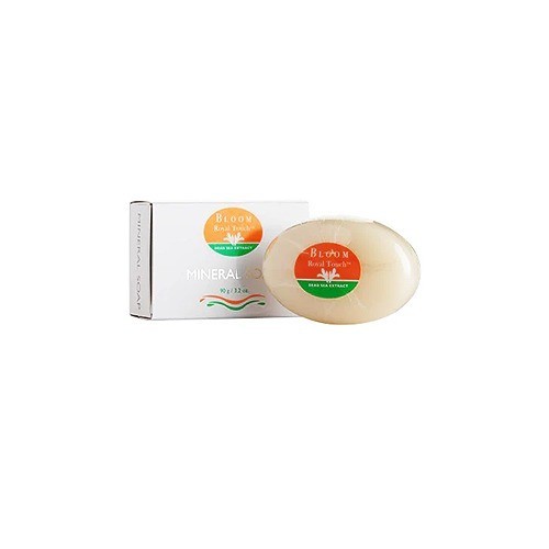 Bloom Royal Touch Dead Sea Mineral Soap 90g Natural Cleansing Bar with Oils