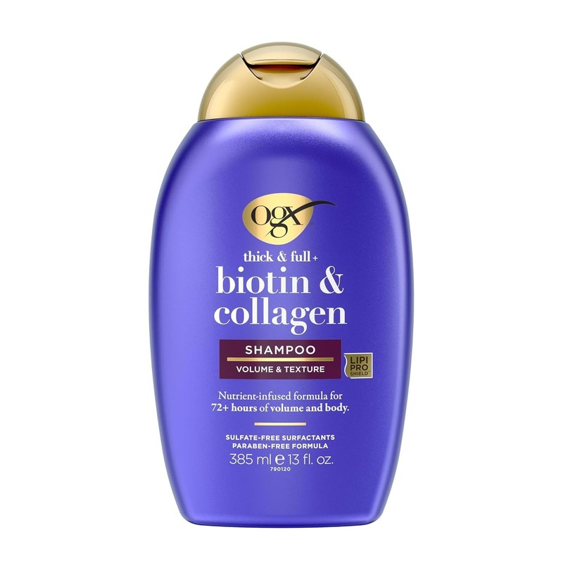 OGX Thick & Full Biotin & Collagen Volumizing Shampoo Nutrient 13 Oz(pack Of 6)