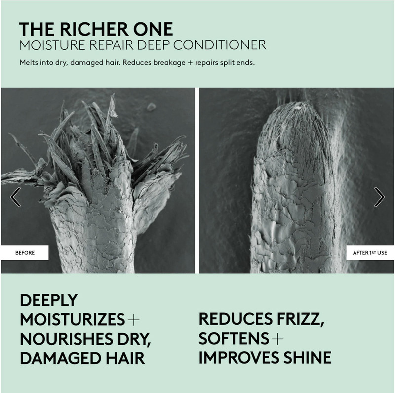 Fenty Hair the Richer One Moisture Repair Deep Conditioner Mini 3.4 oz (100 ML) gallery