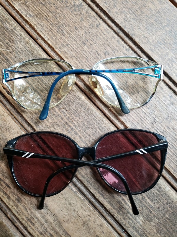 Lot of 2 Cheryl Tiegs & Italy Filos Trudy 4069 5616 Eyeglass Frames Prescription gallery