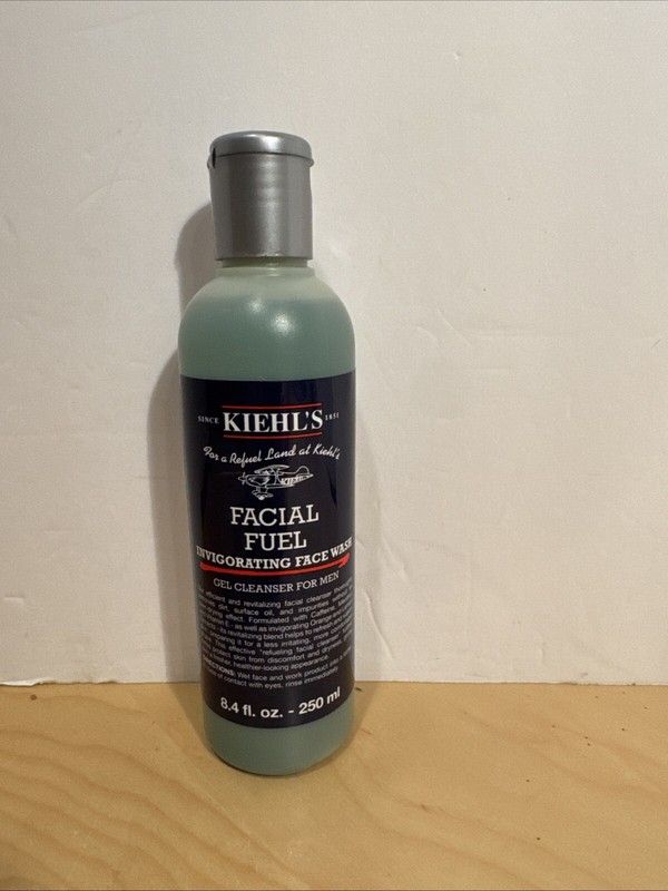 Kiehl’s Facial Fuel Invigorating Face Wash for Men 8.4 oz / 250 ml *NEW*