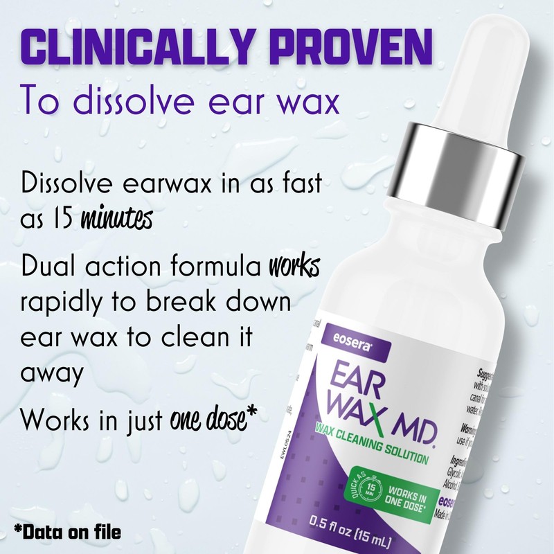 Eosera Ear Wax MD Rapid Ear Wax Removal Treatment Lab Proven 15 Minutes gallery