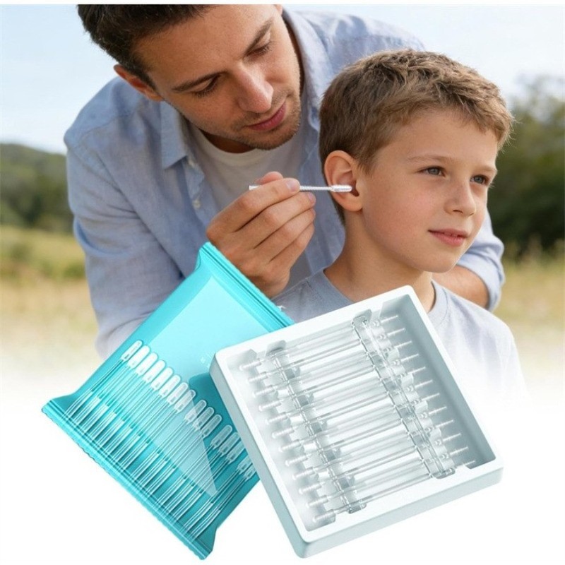 24pcs Disposable Silicone Ear Wax Remover Sticky Earpick S/L Cleaner Set - NEW gallery