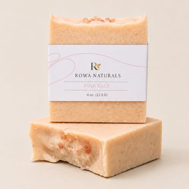Himalayan Pink Salt Soap Handmade Bath Soap Gift For Women