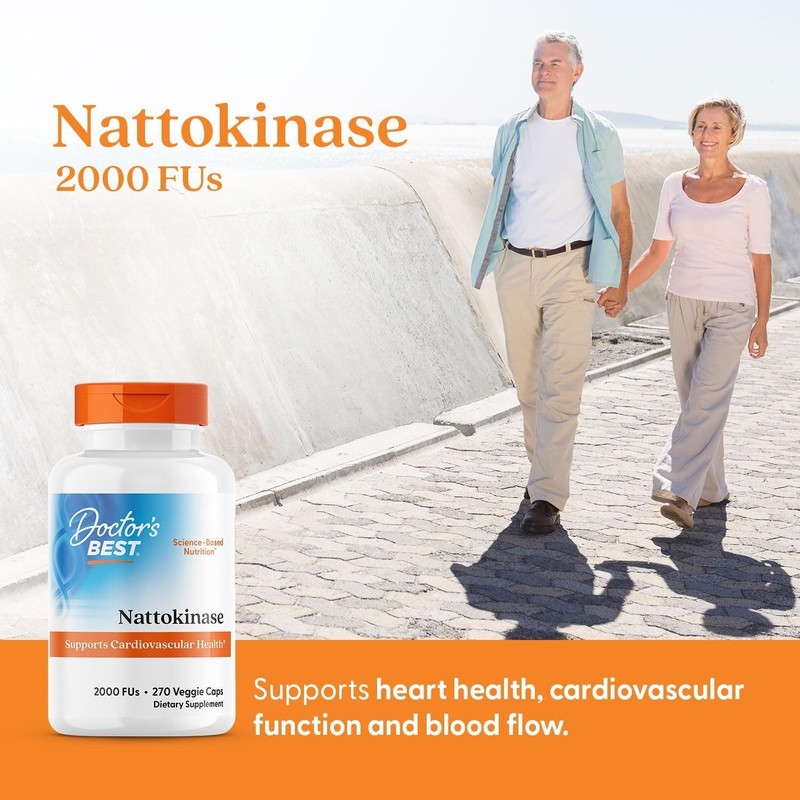 270 Capsules of Nattokinase - Supports Heart Health & Normal Circulation gallery